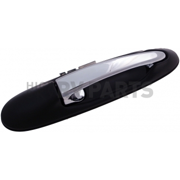 Help! By Dorman Exterior Door Handle - Plastic Silver Lever And Black Housing Single - 83313-2