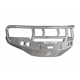 Road Armor Bumper Stealth Titan II 1-Piece Design Steel Natural - 38402Z