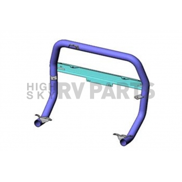 ARB Bumper Guard 2-3/8 Inch Gray Powder Coated Steel - 3154020-1