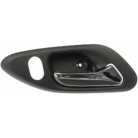 Help! By Dorman Interior Door Handle - Lever Plastic Gray Housing With Silver Lever Single - 81456
