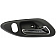 Help! By Dorman Interior Door Handle - Lever Plastic Gray Housing With Silver Lever Single - 81456