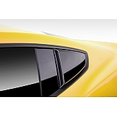 Extreme Dimensions Window Louver - Side Window Fiberglass Reinforced Plastic Black - 112458