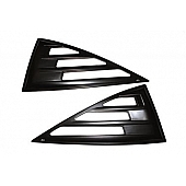 Auto Ventshade (AVS) Window Louver Rear Side Window ABS Plastic Black - 97457