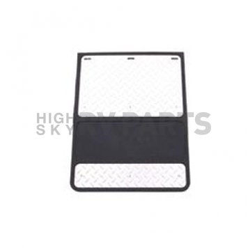 Lund International Mud Flap Black Rubber Set Of 2 - 935D-03