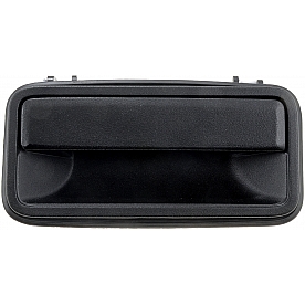 Help! By Dorman Exterior Door Handle - Plastic Black Single - 77734