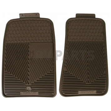 Highland Floor Mat - Direct-Fit Tan Rubber Set of 2 - 4404800