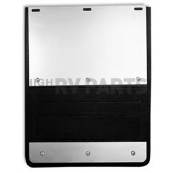 Lund International Mud Flap Black Rubber Set Of 2 - EX-935K-01