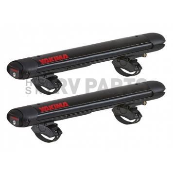 Yakima Ski Carrier - Roof Rack Kit Holds Up To 4 Pairs Of Skis Or 2 Snowboards - K0000026AH