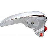 Help! By Dorman Interior Door Handle - Lever Plastic Silver Single - 82717