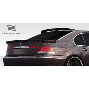 Extreme Dimensions Spoiler - 1 Piece Primered Fiberglass Black - 108164