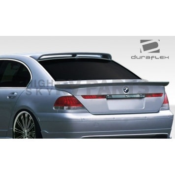 Extreme Dimensions Spoiler - 1 Piece Primered Fiberglass Black - 108164-1