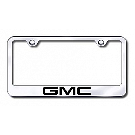 Automotive Gold License Plate Frame - Gold Stainless Steel - LFGMCEG