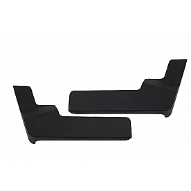 Fishbone Offroad Quarter Panel Guard - ABS Plastic Black Set Of 2 - FB13138