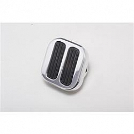 Trans Dapt Dimmer Switch Pedal Pad - Polished Aluminum Silver - 9508