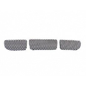 Street Scene Bumper Grille Insert Mesh Satin Silver Aluminum - 95077835