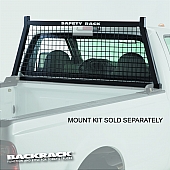 BackRack Headache Rack Steel Black Powder Coated Mesh - 10500