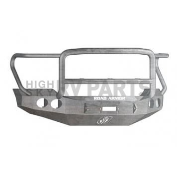 Road Armor Bumper Stealth Lonestar 1-Piece Design Steel Natural - 61105Z