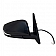 K-Source Exterior Mirror Electric OEM Black Single - 70167T