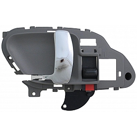 Help! By Dorman Interior Door Handle - Lever Plastic Gray Housing With Silver Lever Single - 88539
