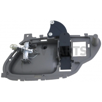 Help! By Dorman Interior Door Handle - Lever Plastic Gray Housing With Silver Lever Single - 88539-1
