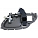 Help! By Dorman Interior Door Handle - Lever Plastic Gray Housing With Silver Lever Single - 88539