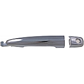 Help! By Dorman Exterior Door Handle - Plastic Silver Single - 82707
