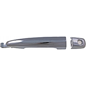 Help! By Dorman Exterior Door Handle - Plastic Silver Single - 82707