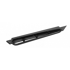 Warrior Products Rocker Panel Guard - Flat Steel Black Powder Coated Single - 90895