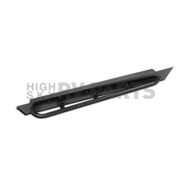 Warrior Products Rocker Panel Guard - Flat Steel Black Powder Coated Single - 90895