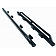 Warn Rocker Panel Guard - Round Tube Steel Black Powder Coated Set Of 2 - 74580