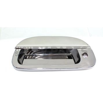All Sales Tailgate Handle - Polished Aluminum Silver - 503L