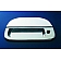 All Sales Tailgate Handle - Polished Aluminum Silver - 503L