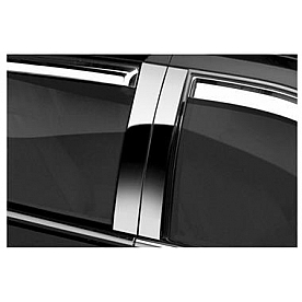 Putco Body Pillar Cover - Polished Stainless Steel Silver Set of 4 - 402610GM
