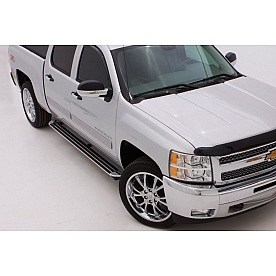Lund International Running Board Bare Aluminum Stationary - 22908739