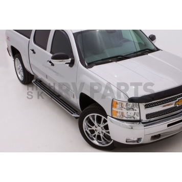 Lund International Running Board Bare Aluminum Stationary - 22908739