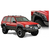 Bushwacker Fender Flare - Black Dura-Flex 2000 TPO Textured Plastic Matte Set Of 4 - 10916-07
