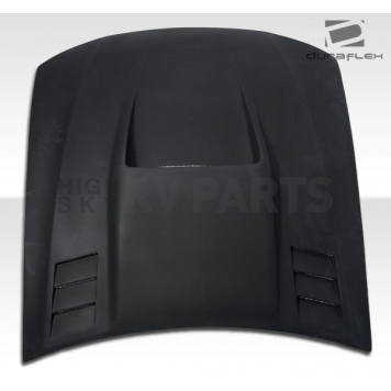 Extreme Dimensions Hood - Primered Fiberglass Black - 104842-3