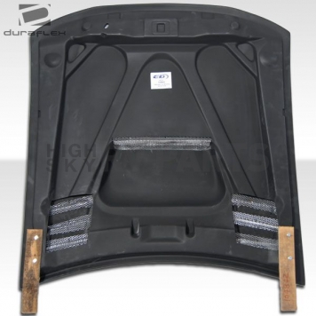 Extreme Dimensions Hood - Primered Fiberglass Black - 104842-8