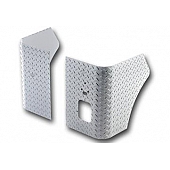 Warrior Products Body Corner Guard - Aluminum Silver Set Of 2 - 904