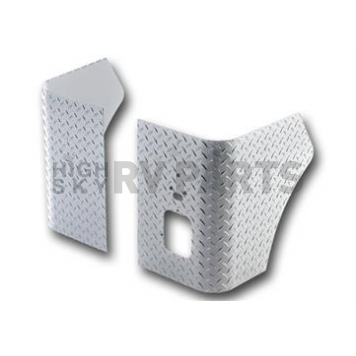 Warrior Products Body Corner Guard - Aluminum Silver Set Of 2 - 904