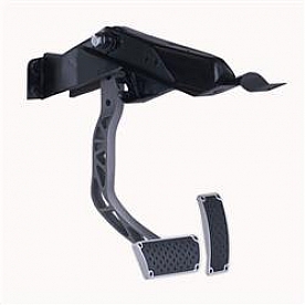 Clayton Machine Works Brake Pedal - Aluminum Gray - MCPA2ADBW