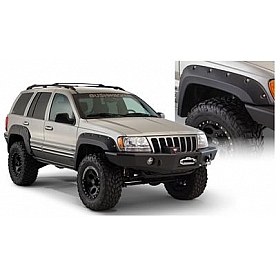 Bushwacker Fender Flare - Black Dura-Flex 2000 TPO Textured Plastic Matte Set Of 4 - 10926-07