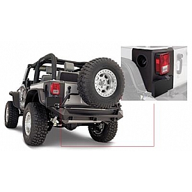 Bushwacker Body Corner Guard - Thermoplastic Polyolefin Textured Set Of 2 - 14009