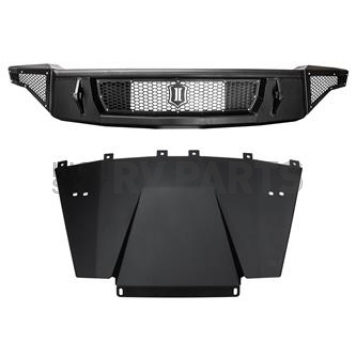 Icon Vehicle Dynamics Bumper Impact 1-Piece Black - 95153