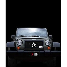RBP (Rolling Big Power) Grille Insert - Black Powder Coated Stainless Steel  - 254482