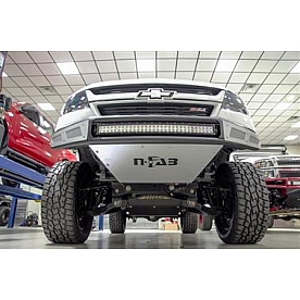 N-Fab Bumper RDS-Series 1-Piece Design Steel Black - G151MRDS