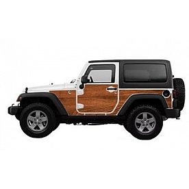 MEK Magnets Body Protector Kit - Matte Cast Vinyl Wrapped Magnet Panel Wood - 2002
