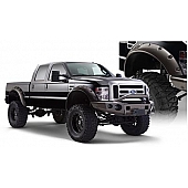 Bushwacker Fender Flare - Black Dura-Flex 2000 ABS Textured Plastic Matte Set Of 2 - 20047-02