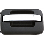 Help! By Dorman Exterior Door Handle - Plastic Silver Lever And Black Housing Single - 83321