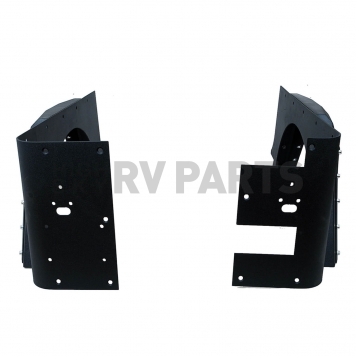 Paramount Automotive Fender Flare - Black Steel Black Set Of 2 - 510033